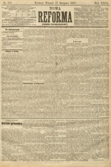 Nowa Reforma (numer popołudniowy). 1907, nr 391