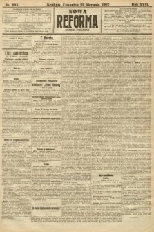 Nowa Reforma (numer poranny). 1907, nr 394