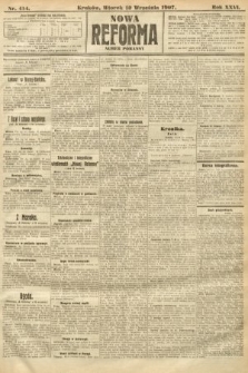 Nowa Reforma (numer poranny). 1907, nr 414