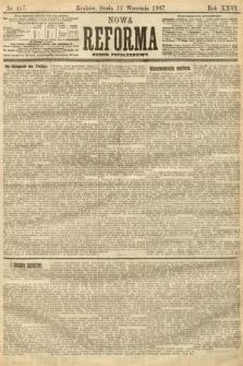 Nowa Reforma (numer popołudniowy). 1907, nr 417