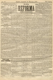 Nowa Reforma (numer popołudniowy). 1907, nr 431