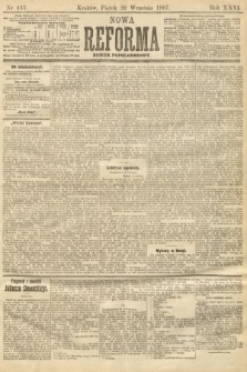 Nowa Reforma (numer popołudniowy). 1907, nr 433