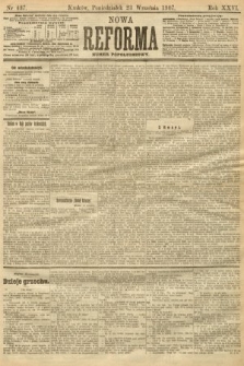 Nowa Reforma (numer popołudniowy). 1907, nr 437