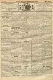 Nowa Reforma (numer poranny). 1907, nr 442
