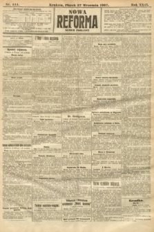 Nowa Reforma (numer poranny). 1907, nr 444