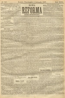 Nowa Reforma (numer popołudniowy). 1907, nr 507