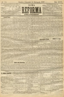 Nowa Reforma (numer popołudniowy). 1907, nr 525
