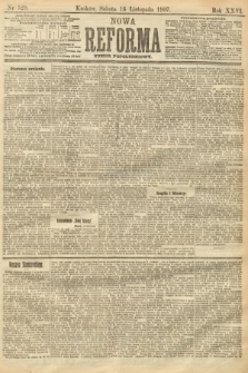 Nowa Reforma (numer popołudniowy). 1907, nr 529