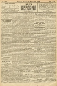 Nowa Reforma (numer poranny). 1907, nr 572