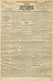 Nowa Reforma (numer poranny). 1907, nr 597