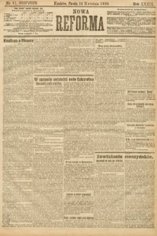 Nowa Reforma. 1920, nr 91