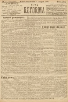Nowa Reforma. 1920, nr 272