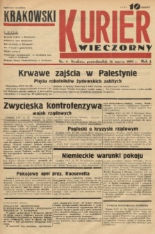 Krakowski Kurier Wieczorny. 1937, nr 4