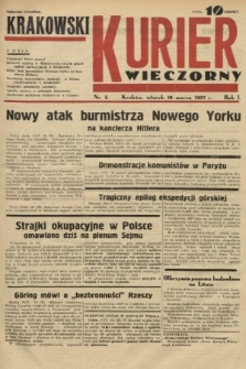 Krakowski Kurier Wieczorny. 1937, nr 5