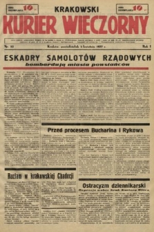 Krakowski Kurier Wieczorny. 1937, nr 23