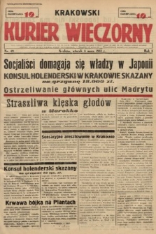 Krakowski Kurier Wieczorny. 1937, nr 49