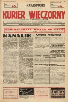 Krakowski Kurier Wieczorny : niezależny organ demokratyczny. 1937, nr 214