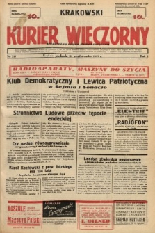 Krakowski Kurier Wieczorny : niezależny organ demokratyczny. 1937, nr 217