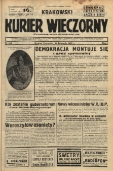 Krakowski Kurier Wieczorny : niezależny organ demokratyczny. 1937, nr 234