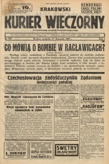 Krakowski Kurier Wieczorny : niezależny organ demokratyczny. 1937, nr 244