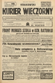 Krakowski Kurier Wieczorny : niezależny organ demokratyczny. 1937, nr 250