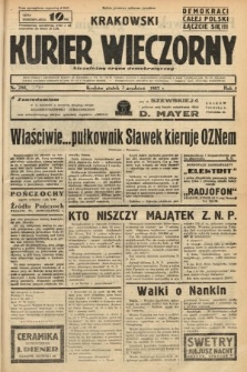 Krakowski Kurier Wieczorny : niezależny organ demokratyczny. 1937, nr 256