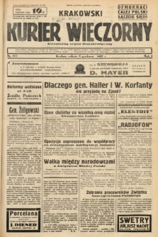 Krakowski Kurier Wieczorny : niezależny organ demokratyczny. 1937, nr 257