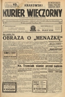 Krakowski Kurier Wieczorny : niezależny organ demokratyczny. 1937, nr 262