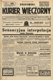 Krakowski Kurier Wieczorny : niezależny organ demokratyczny. 1937, nr 263