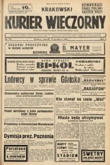 Krakowski Kurier Wieczorny : niezależny organ demokratyczny. 1937, nr 267