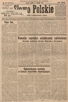 Słowo Polskie. 1929, nr 43