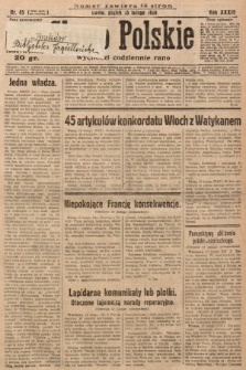 Słowo Polskie. 1929, nr 45