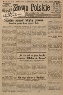 Słowo Polskie. 1929, nr 227