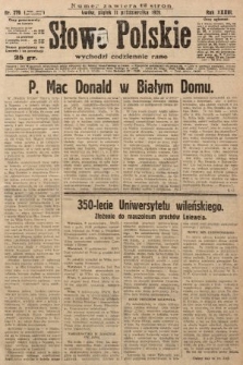 Słowo Polskie. 1929, nr 279