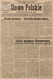 Słowo Polskie. 1929, nr 330