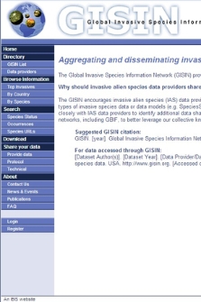 Global Invasive Species Information Network (GISIN) - Home