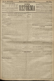 Nowa Reforma. 1922, nr 26