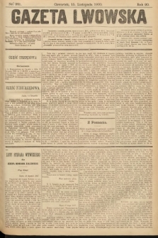 Gazeta Lwowska. 1900, nr 261