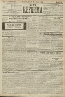 Nowa Reforma. 1922, nr 46