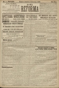 Nowa Reforma. 1922, nr 76