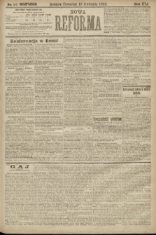 Nowa Reforma. 1922, nr 85