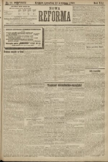 Nowa Reforma. 1922, nr 89