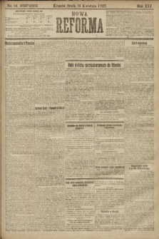 Nowa Reforma. 1922, nr 94