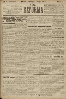 Nowa Reforma. 1922, nr 95