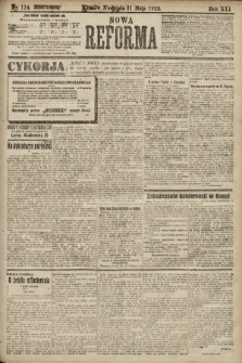 Nowa Reforma. 1922, nr 114