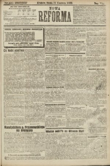 Nowa Reforma. 1922, nr 137
