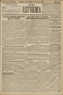 Nowa Reforma. 1922, nr 142
