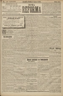 Nowa Reforma. 1922, nr 148