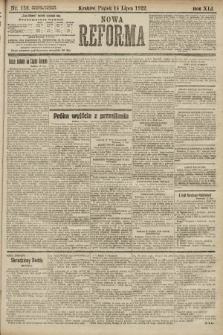 Nowa Reforma. 1922, nr 156