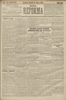 Nowa Reforma. 1922, nr 162